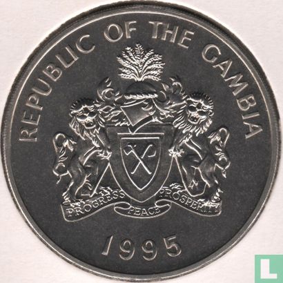The Gambia 20 dalasis 1995 "50th anniversary of the United Nations" - Image 1