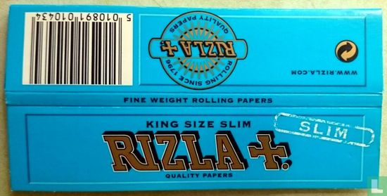 Rizla + King size Blue ( Slim.)  - Afbeelding 1