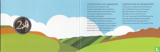 Portugal 2 Euro 2014 (PP - Folder) "International Year of Family Farming" - Bild 3