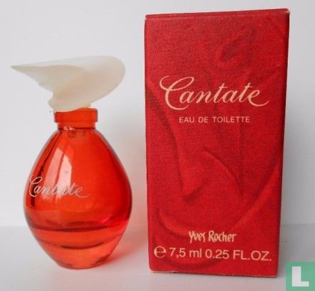 Cantate EdT 7.5ml bottle red box