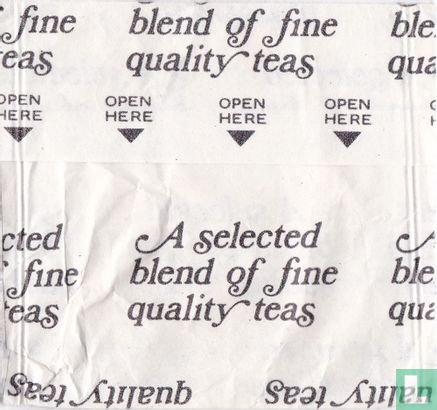 A selected blend of fine quality teas - Afbeelding 2