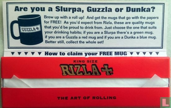 Rizla + King size Red ( Medium Weight )  - Afbeelding 2