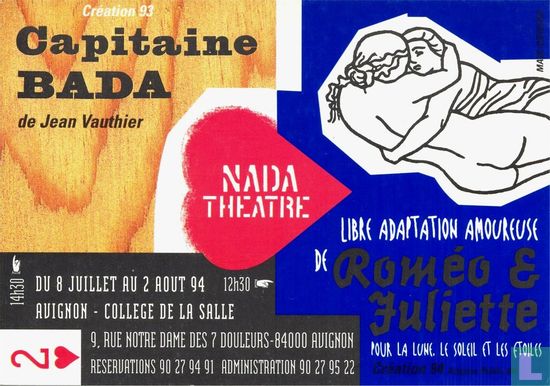 Capitaine BADA de Jean Vauthier Nada Theatre - Image 1