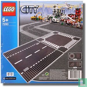 Lego 7280 Straight & Crossroad Plates