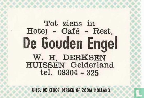 Hotel Café Restaurant De Gouden Engel