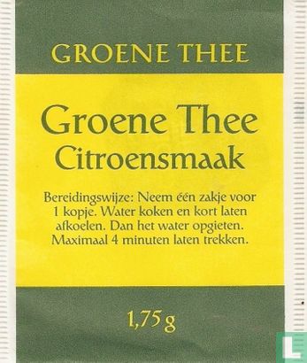 Groene Thee Citroensmaak  - Afbeelding 1