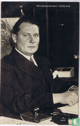 Briefkaart Herman Goring