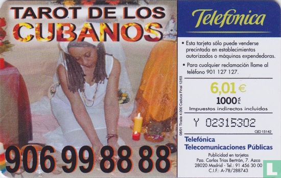 Tarot Caribeño 906 420 900  - Afbeelding 2