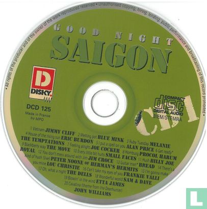 Good Night Saigon CD1 - Afbeelding 3