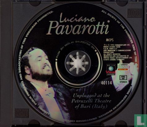 Luciano Pavarotti - Unplugged at the Petruzelli Theatre of Bari (Italy) - Afbeelding 3