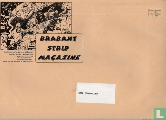 Brabant Strip Magazine - Enveloppe  - Bild 1
