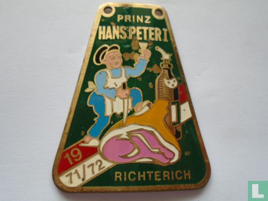 Prinz Hans Peter 1 1971/72 Richterich