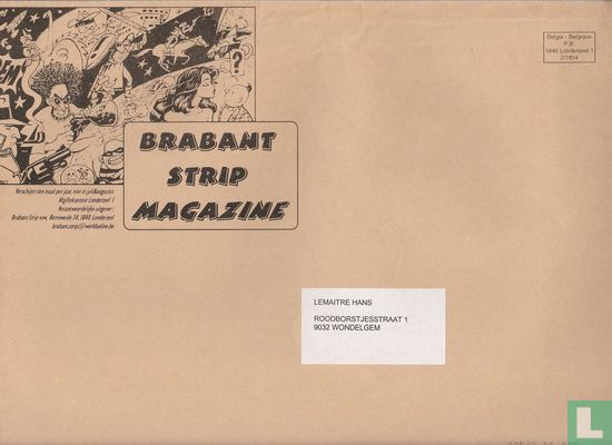 Brabant Strip Magazine - Enveloppe   - Image 1