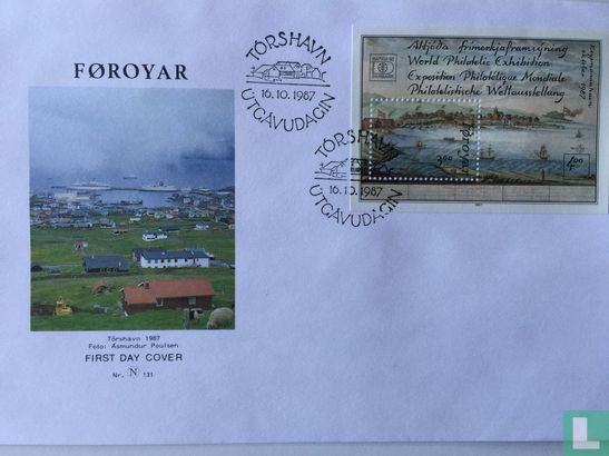 Stamp exhibition HAFNIA ' 87 