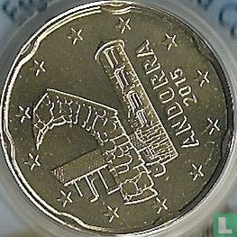 Andorre 20 cent 2015 - Image 1