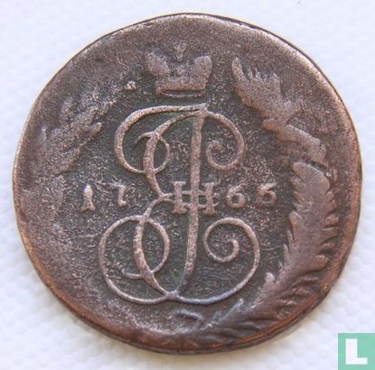 Russie 2 kopecks 1766 (sans mintmark) - Image 1