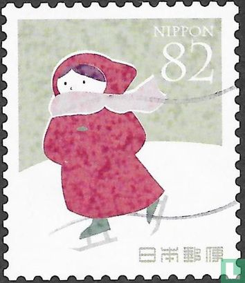 Greeting Stamps Winter