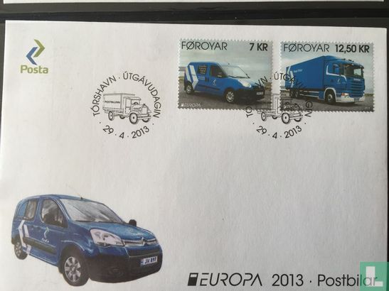 Europa – Postvoertuigen