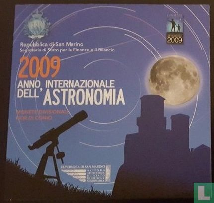 San Marino mint set 2009 "International year of Astronomy" - Image 1