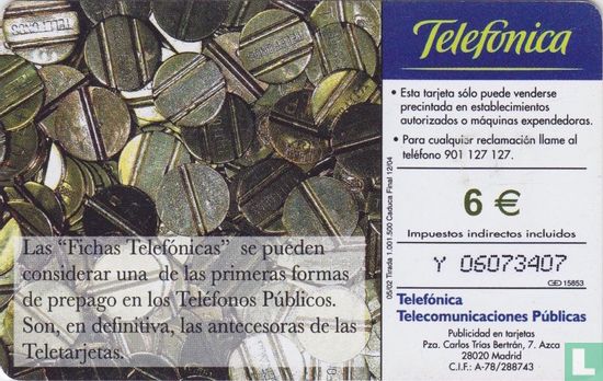 Teléfono de "Fichas" 1964-1975 - Bild 2