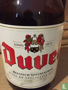 Duvel fles versie Engel-Duivel