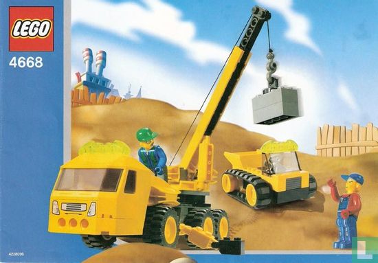 Lego 4668 Outrigger Construction Crane
