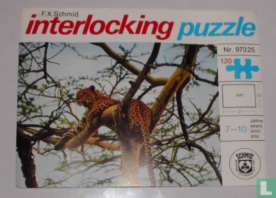Interlocking puzzle Jaguar