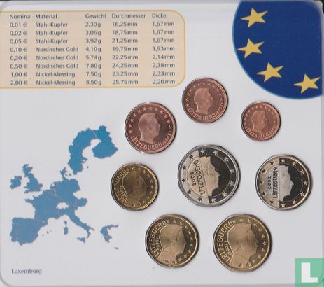 Luxembourg mint set 2002 - Image 2