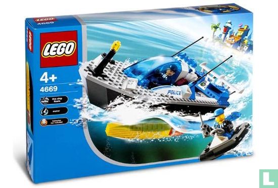 Lego 4669 Turbo-Charged Police Boat