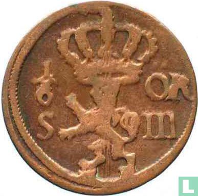 Sweden 1/6 öre S.M. 1708 - Image 2