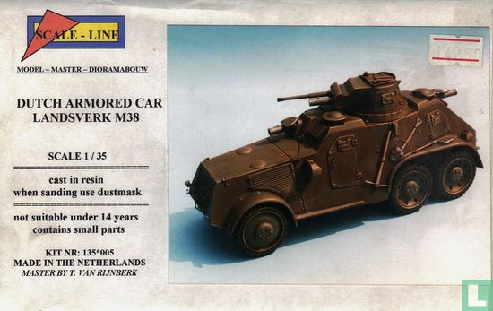Dutch Armored Car Landsverk M38 - Afbeelding 1