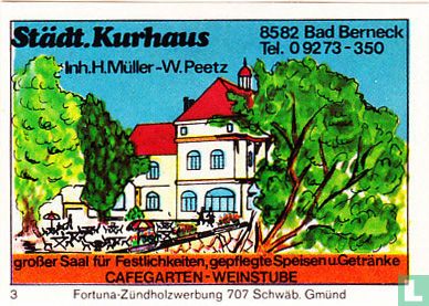Städt. Kurhaus - H. Müller - W. Peetz