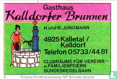 Kalldorfer Brunnen - H. und M. Jungmann