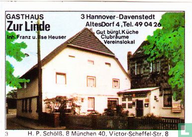 Gasthaus Zur Linde - Franz u. Ilse Heuser