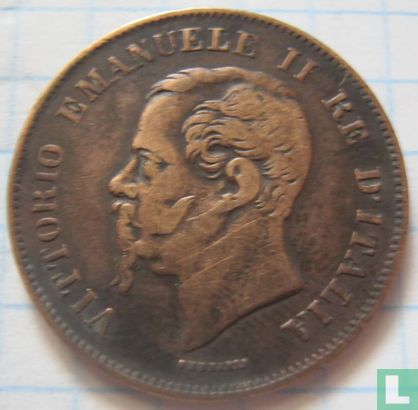 Italie 5 centesimi 1862 - Image 2