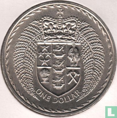 New Zealand 1 dollar 1967 - Image 2