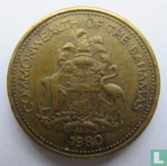 Bahamas 1 cent 1980 - Image 1