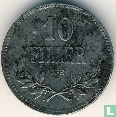 Hongrie 10 fillér 1920 - Image 2