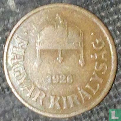 Ungarn 1 Fillér 1926 - Bild 1
