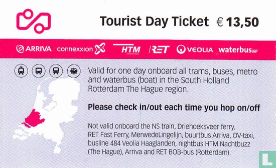 Tourist Day Ticket - Afbeelding 2