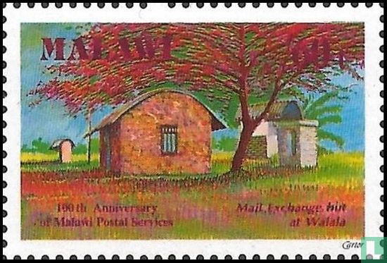 100 jaar postdienst 