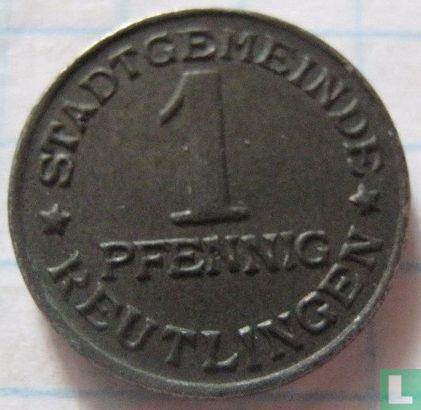 Reutlingen 1 pfennig 1920 - Afbeelding 2