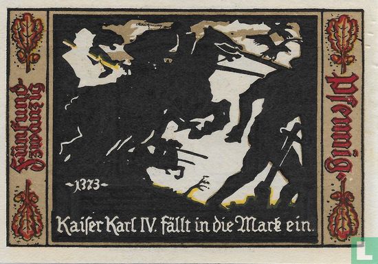 Fürstenwalde, Stadt - 25 Pfennig (1) 1921 - Afbeelding 2