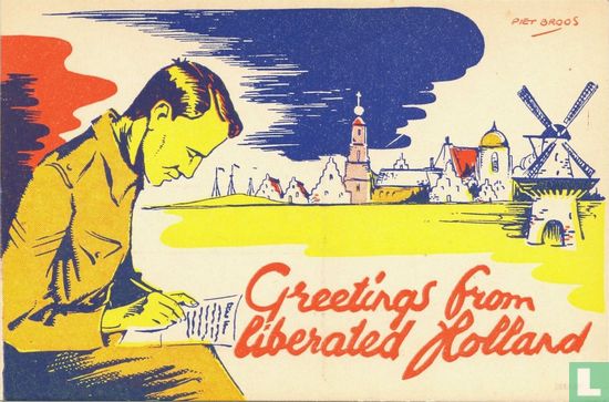 Greetings from liberated Holland - Afbeelding 1