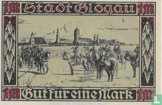 Glogau, Stadt - 1 Mark 1920 - Afbeelding 2