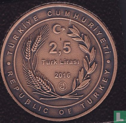 Turkey 2,5 türk lirasi 2016 (OXYDE) "Nasreddin Hoca" - Image 1
