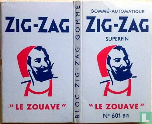 Zig - Zag Double Booklet Blue No. 601 bis  - Image 1
