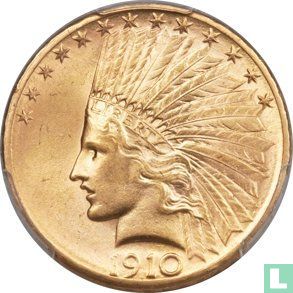 Verenigde Staten 10 dollars 1910 (S) - Afbeelding 1