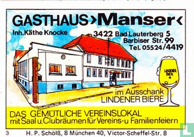 Gasthaus "Manser" - Käthe Knocke