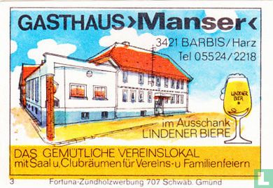 Gasthaus "Manser"